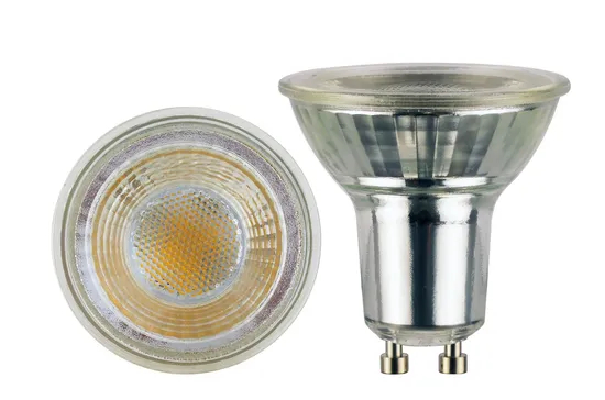 6W LED COB Lamp Lighting Glass GU10 Bulb