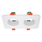 Aluminum MR16 GU10 LED or Halogen Square Recessed Spotlight Downlight Ceiling Light