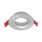 Aluminum MR16 GU10 LED Light Halogen Recessed Ceiling Light Round Hotel Commercial Lighting Spotlight Fixture Trim Downlight
