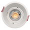 Aluminum LED Halogen MR16 GU10 Recessed Ceiling Light Fitting Round Lighting Fixture Frame Adjustable Tilt Mini Spotlight Downlight