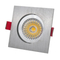 Aluminum MR16 GU10 LED Halogen Recessed Interior-Lighting Ceiling Light Square Commercial Lighting Downlight Fixture Adjustable Tilt Spotlight