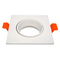 Aluminum LED Light Halogen Recessed MR16 GU10 Spotlight Square Downlight Housing