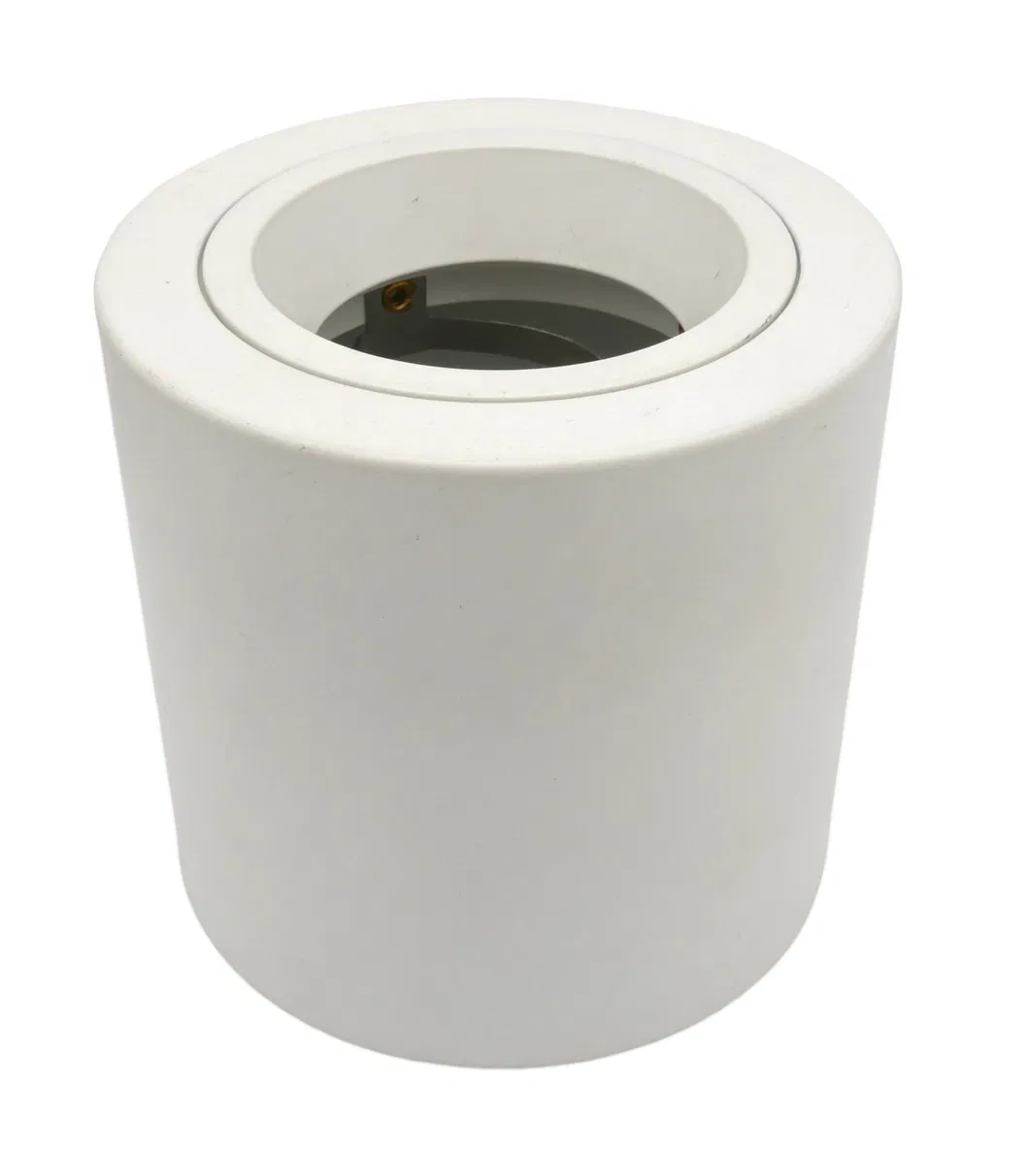 Round GU10 LED Halogen Interior-Lighting Decorative Fixture Surface Mounted Downlight Housing