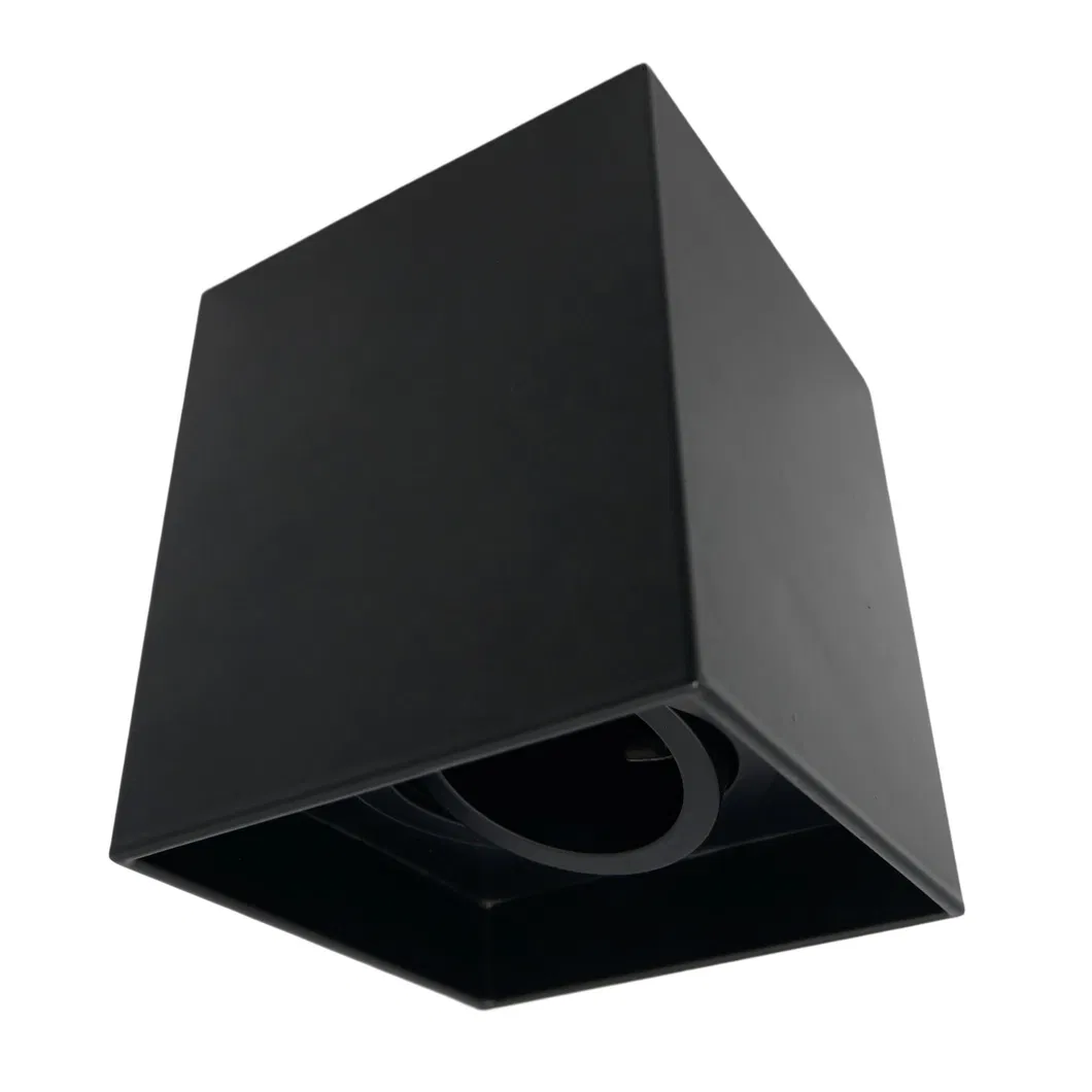 Square Cuboid GU10 LED Halogen Decorative Fixture Surface Mounted Trim Housing Downlight
