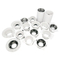 LED Halogen MR16 GU10 Round Trumpet Recessed Interior-Lighting Borderless Ceiling Light Spotlight Housing