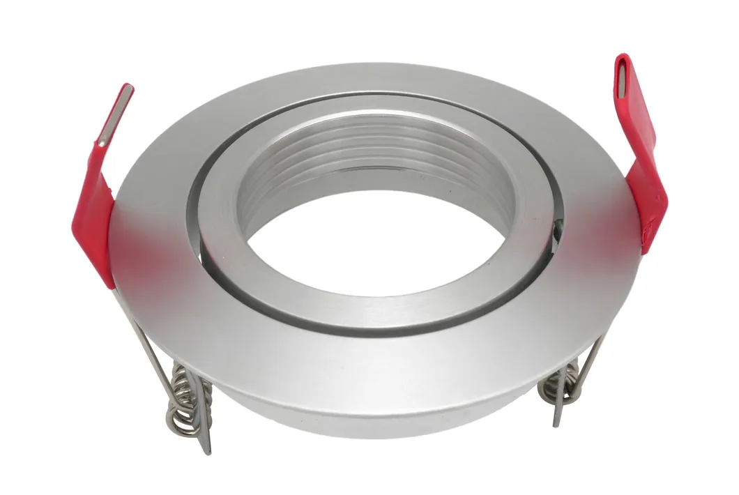 Aluminum MR16 GU10 LED Halogen Recessed Ceiling Light Round Hotel Home Commercial Lighting Downlight Fixture Adjustable Tilt Spotlight