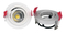 Lathe MR16 GU10 LED Halogen Recessed Ceiling Light Adjustable Downlight Fixture Spotlight with Aluminum