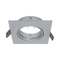 Aluminum LED Halogen MR16 GU10 Recessed Ceiling Light Fitting Square Housing Hotel Home Commercial Lighting Downlight Fixture Frame Adjustable Tilt Spotlight