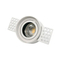 Aluminum MR16 GU10 LED Halogen Recessed Borderless Embedded Ceiling Light Adjustable Downlight