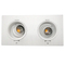 2 Heads Borderless Recessed Spotlight LED Halogen MR16 GU10 Downlight