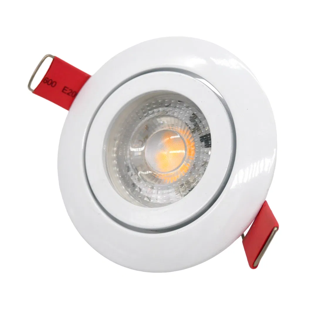 Aluminum MR16 GU10 LED Halogen Round Downlight Fixture Recessed Indoor Commercial Hodel Shops Ceiling Light Adjustable Spotlight