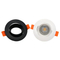 Aluminum LED Halogen MR16 GU10 Round Trumpet Recessed Aisle Downlight Housing Spotlight