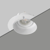 Aluminum MR16 GU10 LED Halogen Ceiling Light Commercial Indoor Lighting Home Recessed Downlight Fixture Adjustable Borderless Embedded Light Spotlight