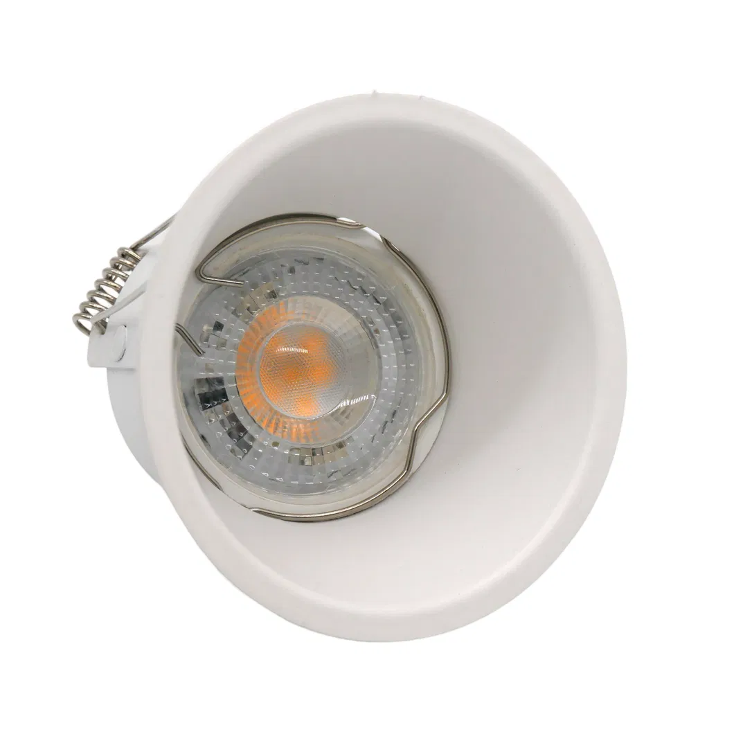 Aluminum MR16 GU10 LED Halogen Recessed Ceiling Light Trumpet Round Decorative Hotel Home Commercial Lighting Downlight Fixture Spotlight