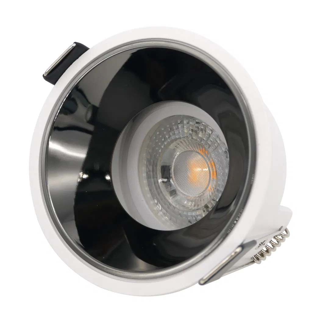 Aluminum LED Halogen Round Trumpet Recessed MR16 GU10 Reflector Spotlight Downlight Housing