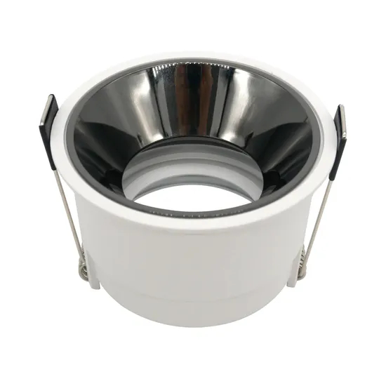 Aluminum LED Halogen Round Trumpet Recessed MR16 GU10 Reflector Spotlight Downlight Housing