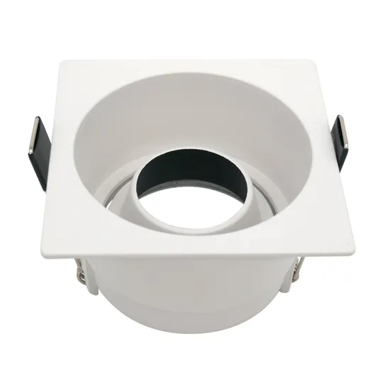 Aluminum LED Halogen Square Trumpet Recessed MR16 GU10 Interior-Lighting Spotlight Ceiling Light Housing