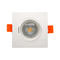 Aluminum LED Light Halogen Recessed MR16 GU10 Spotlight Square Downlight Housing