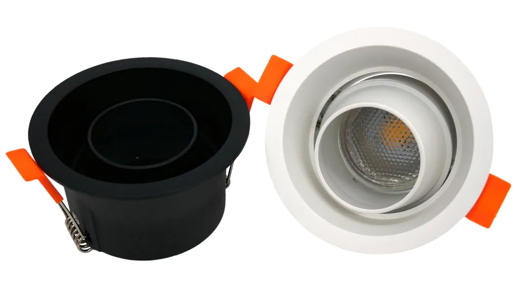Aluminum LED Halogen Round Trumpet Recessed MR16 GU10 Interior-Lighting Home Spotlight Ceiling Light Downlight