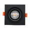 Aluminum MR16 GU10 LED Halogen Recessed Round Commercial Lighting Downlight Adjustable Tilt Spotlight Ceiling Light