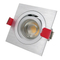 Lathe Aluminum MR16 GU10 LED Halogen Recessed Ceiling Light Adjustable Downlight Fixture Spotlight