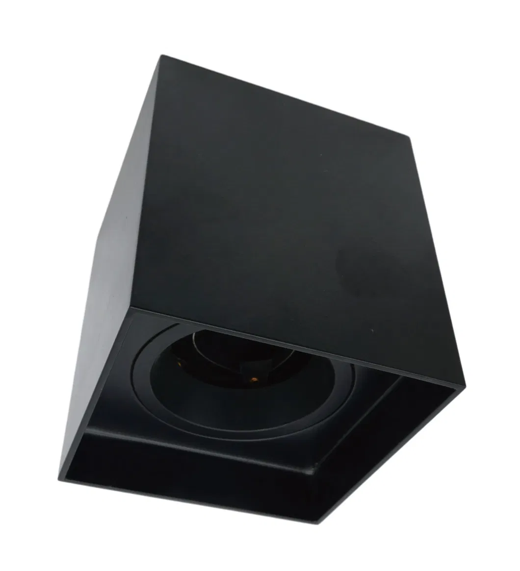 Square Cuboid GU10 LED Light Halogen Interior-Lighting Commercial Decorative Fixture Surface Mounted Downlight