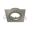 Aluminum MR16 GU10 LED Halogen Indoor Hotel Square Downlight Fixture Recessed Ceiling Light Adjustable Spotlight