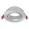 LED Halogen MR16 GU10 Recessed Ceiling Light Round Hotel Home Commercial Lighting Downlight Fixture Frame Adjustable Tilt Spotlight with Aluminum