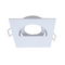 Aluminum MR16 GU10 LED Halogen Square Decorative Hotel Home Commercial Lighting Downlight Fixture Recessed Ceiling Light Adjustable Tilt Semicircle Spotlight