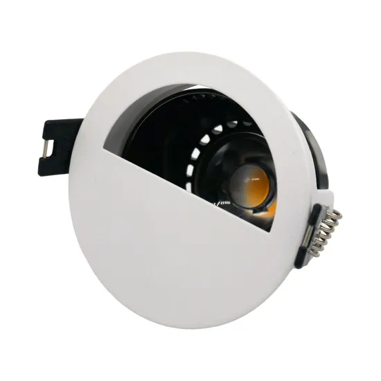 Aluminum MR16 GU10 LED Halogen Round Interior-Lighting Recessed Ceiling Light Adjustable Tilt Semicircle Spotlight