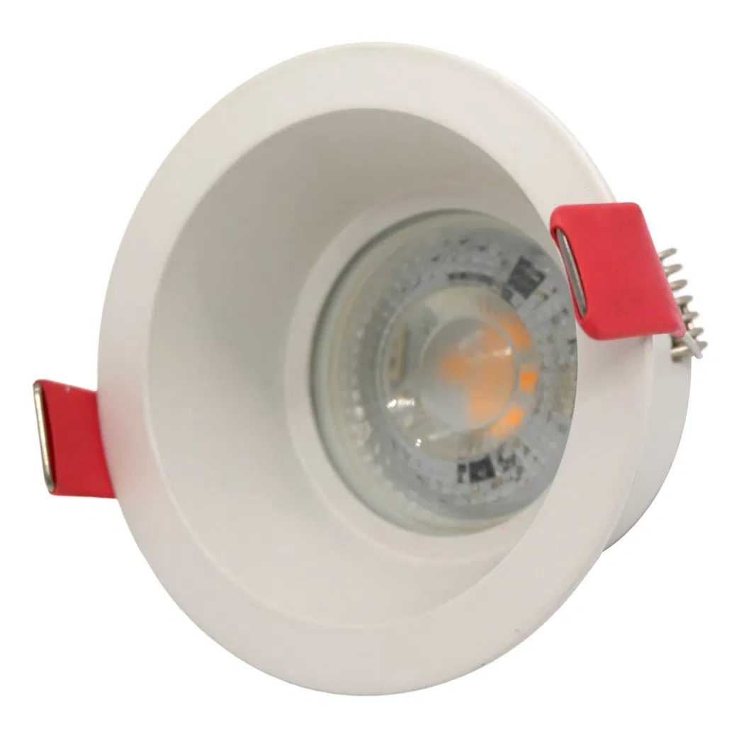 MR16 GU10 LED Aluminum Halogen Recessed Ceiling Light Trumpet Round Hotel Commercial Lighting Downlight Fixture Mini Spotlight