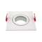 Aluminum MR16 GU10 LED Halogen Round Trumpet Recessed Home Commercial Adjustable Spotlight Downlight Housing