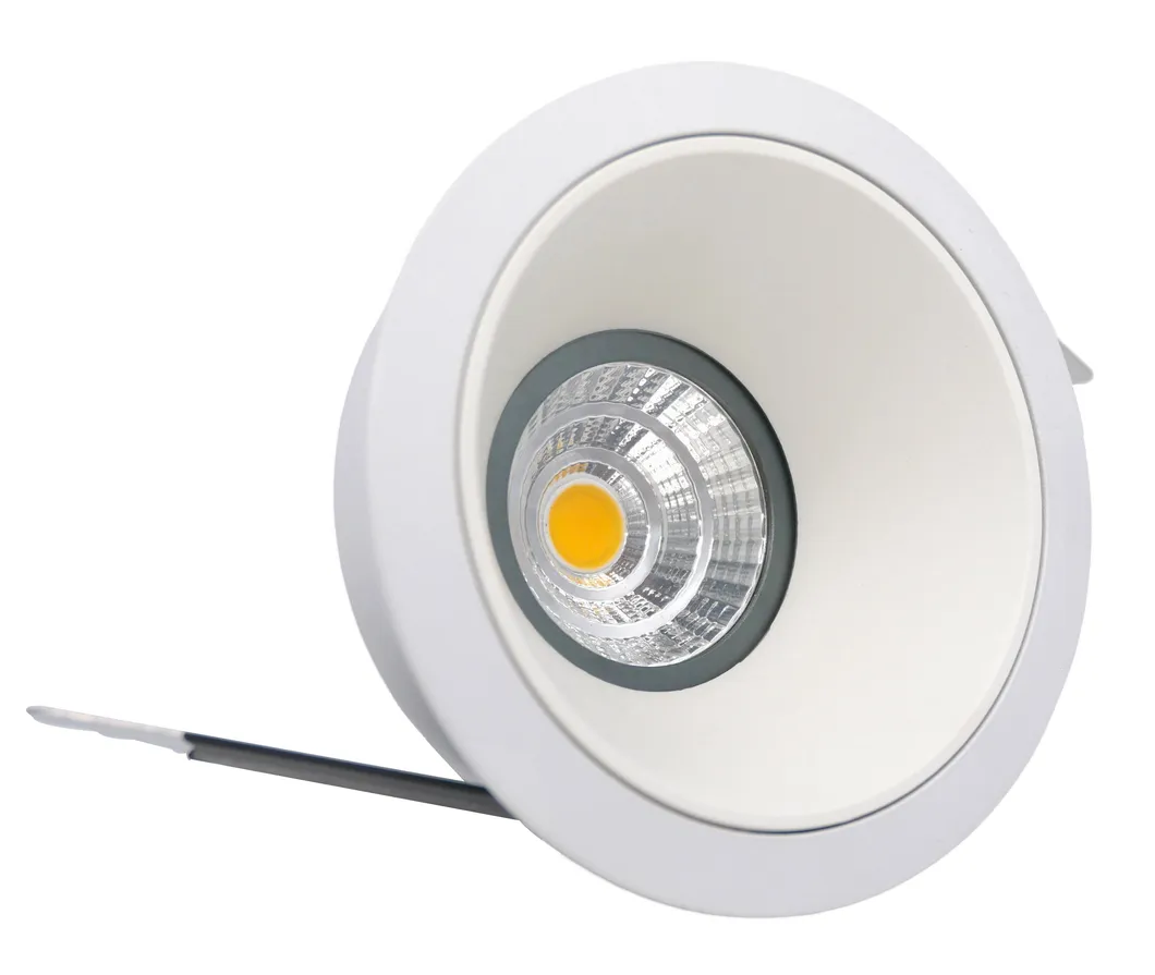 MR16 GU10 Aluminum LED Halogen Recessed Ceiling Light Round Decorative Home Interior-Lighting Spotlight Downlight