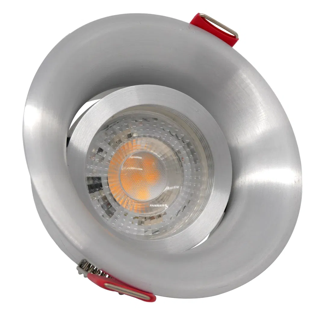 MR16 GU10 Aluminum LED Light Halogen Recessed Ceiling Light Interior-Lighting Hotel Home Lighting Downlight Fixture Frame Adjustable Tilt Spotlight