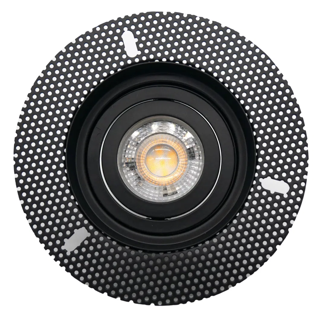 LED Halogen Aluminum MR16 GU10 Interior-Lighting Ceiling Light Indoor Lighting Recessed Downlight Fixture Adjustable Borderless Embedded Light Spotlight