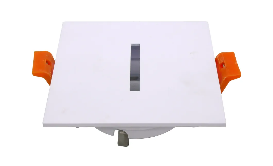 Aluminum LED Halogen Square Trumpet Recessed MR16 GU10 Hotel Spotlight Downlight Housing