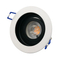 Aluminum MR16 GU10 LED Halogen Ceiling Light Round Commercial Indoor Lighting Home Shop Recessed Downlight Fixture Adjustable Tilt Spotlight