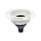 Aluminum MR16 GU10 LED Light Halogen Square Ceiling Light Commercial Indoor Lighting Recessed Downlight Fixture Adjustable Borderless Light Spotlight