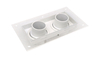 Adjustable Borderless Ceiling Light Spotlight Downlight LT1309-2-L