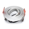 Lathe Aluminum MR16 GU10 LED Halogen Recessed Downlight Fixture Spotlight