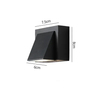 IP65 Aluminum LED Halogen Single Head Garden Light Outdoor Waterproof Wall Lamp