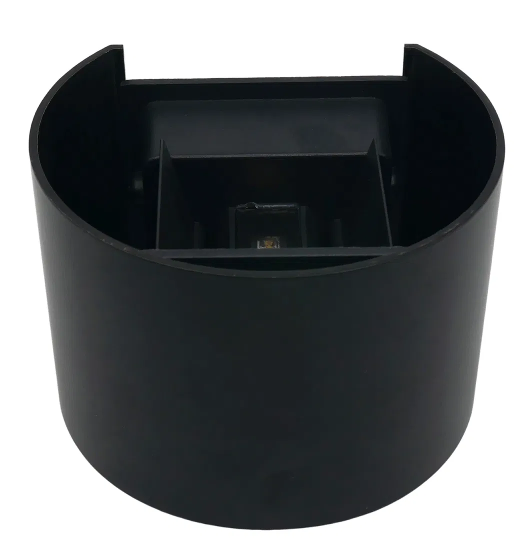 Aluminum LED Halogen Outdoor Round IP65 Garden Light Wall Lamp
