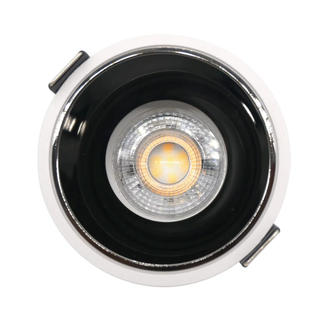 Aluminum LED Halogen Round Trumpet Recessed MR16 GU10 Reflector Spotlight Downlight Housing
