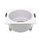 LED Light Halogen Square Trumpet Recessed MR16 GU10 Spotlight Interior-Lighting Ceiling Light Housing with Aluminum