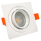 Aluminum MR16 GU10 LED Halogen Recessed Square Adjustable Spotlight Decorative Hotel Fixture Downlight Ceiling Light