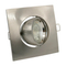 Aluminum MR16 GU10 LED Light Halogen Recessed Ceiling Light Square Hotel Home Commercial Lighting Downlight Fixture Adjustable Spotlight