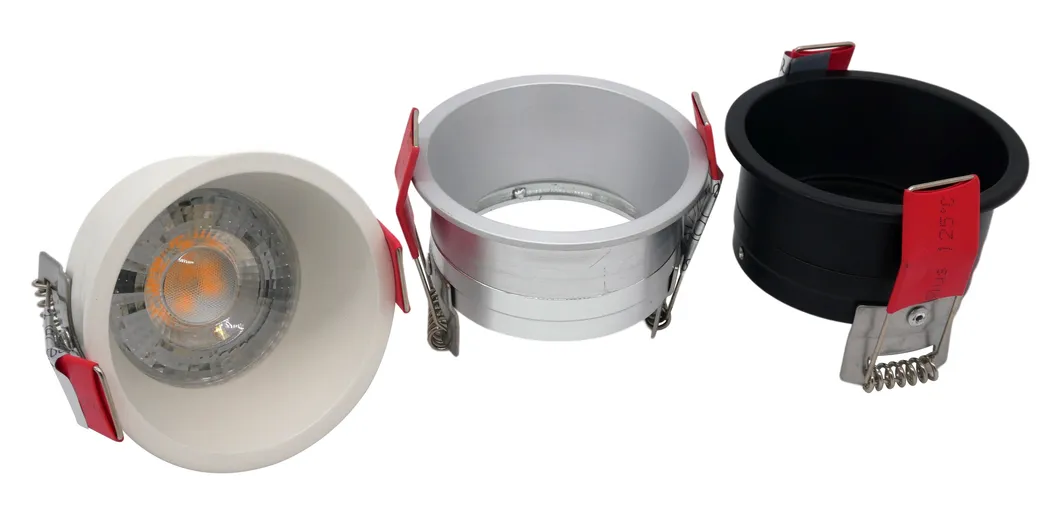 MR16 GU10 LED Halogen Aluminum Recessed Ceiling Trumpet Round Hotel Home Commercial Lighting Downlight Mini Spotlight