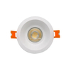 Aluminum MR16 GU10 LED Halogen Round Spotlight Fixture Ceiling Recessed Downlight Trim Housing