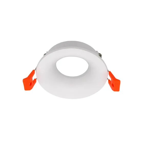 Aluminum MR16 GU10 LED Halogen Round Trumpet Recessed Trim Housing Spotlight Ceiling Light Frames Downlight