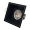 Aluminum PC Inner Ring MR16 GU10 LED Halogen Square Trumpet Ceiling Light Recessed Spotlight Downlight